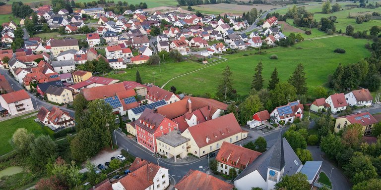 Luftbild Mühlendorf