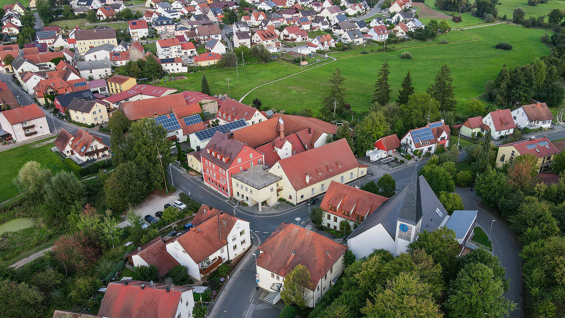 Luftbild Mühlendorf